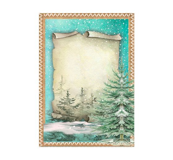 Motif straw silk backgrounds "The Nutcracker"