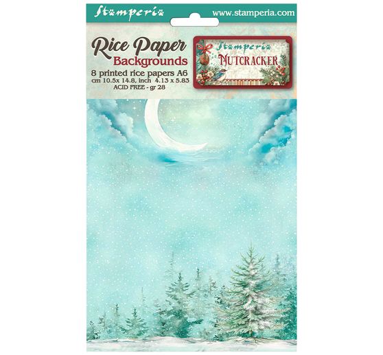 Motif straw silk backgrounds "The Nutcracker"