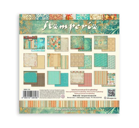 Scrapbook-Block "The Nutcracker Backgrounds"