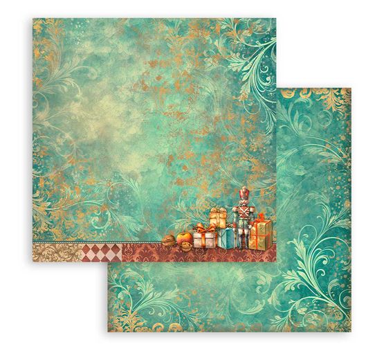Scrapbook-Block "The Nutcracker Backgrounds"