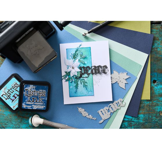 Sizzix Thinlits Punching template "Vault Festive Wreath by Tim Holtz"