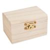 VBS Wooden chest, raw wood