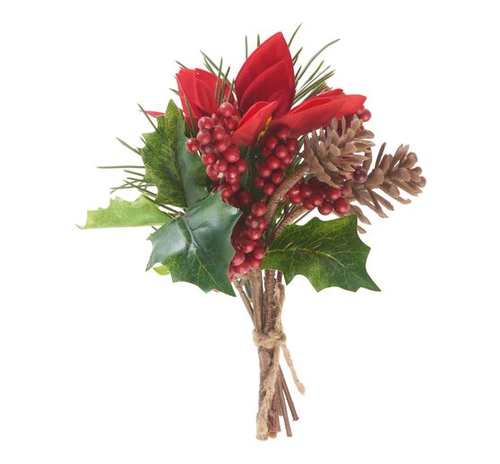 Weihnachtsarrangement mit Tanne