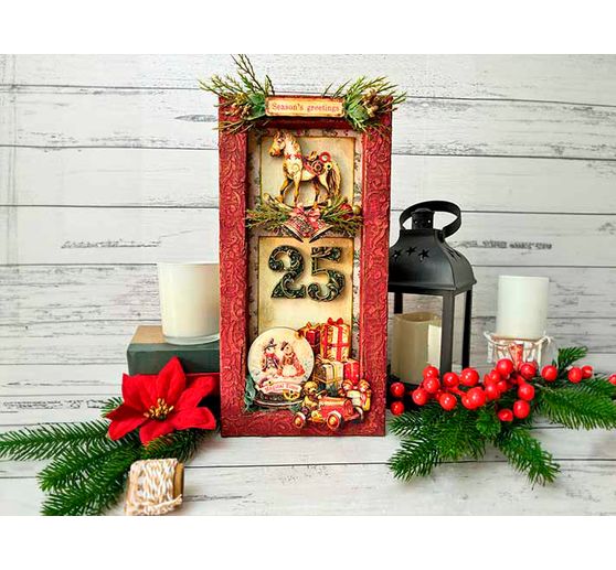 Scrapbook block "Gear up for Christmas Backgrounds"