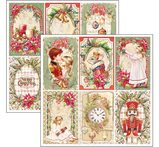 Scrapbook-Papier "Nutcracker"