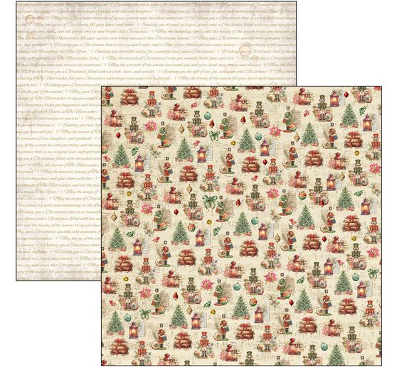 Scrapbook-Papier "Nutcracker"