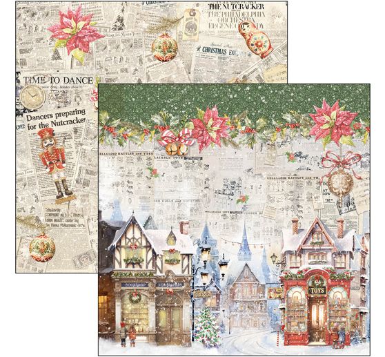 Scrapbook-Papier "Nutcracker"