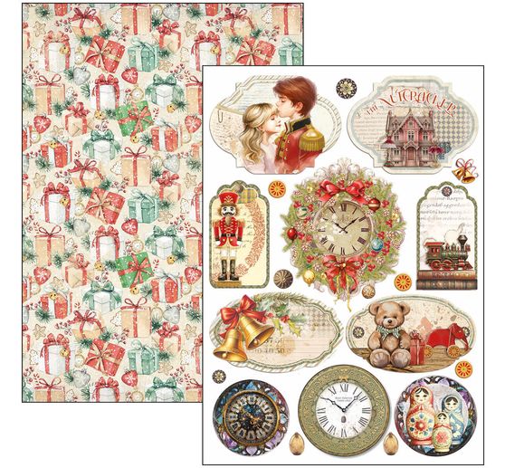 Papier-Set "Nutcracker"