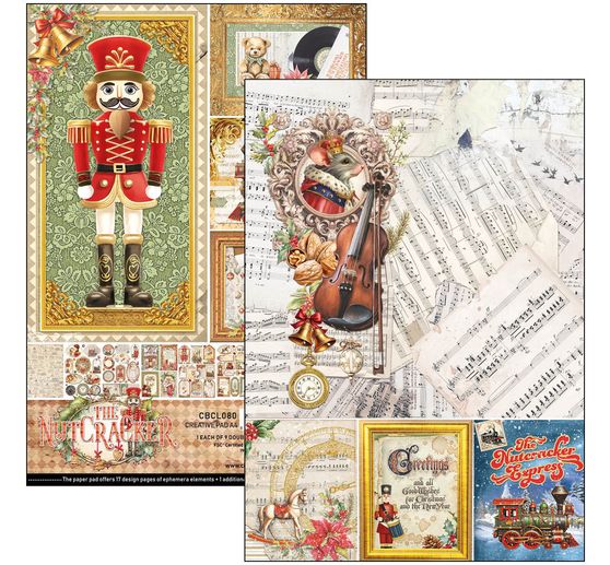 Papier-Set "Nutcracker"