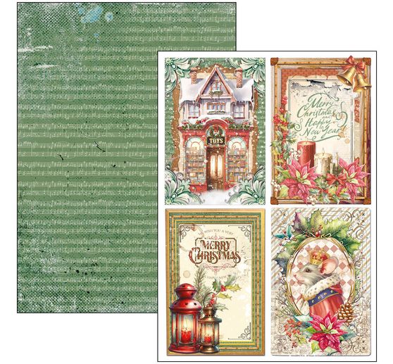 Papier-Set "Nutcracker"