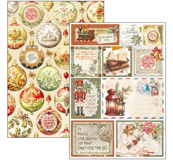 Papier-Set "Nutcracker"