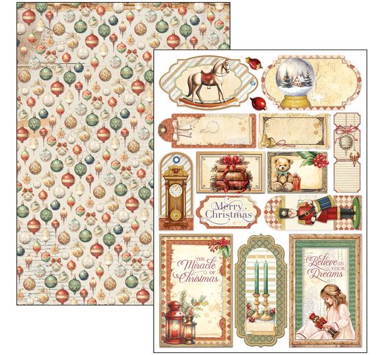 Papier-Set "Nutcracker"