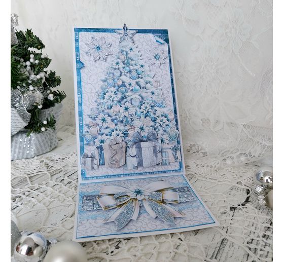 Silikonstempel "Elegance of Blue"