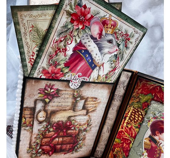 Scrapbook-Papier "Nutcracker"