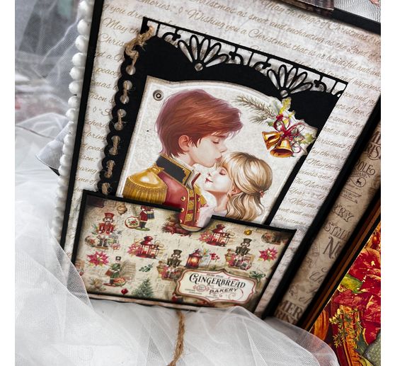 Scrapbook-Papier "Nutcracker"