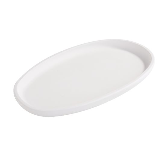 Silikon Gießform "Schale Oval Asymmetrisch"