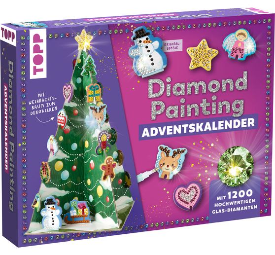 Adventskalender "Diamond Painting - 3D Weihnachtsbaum"