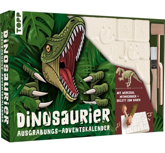 Adventskalender "Dinosaurier - Ausgrabungs-Spaß!"