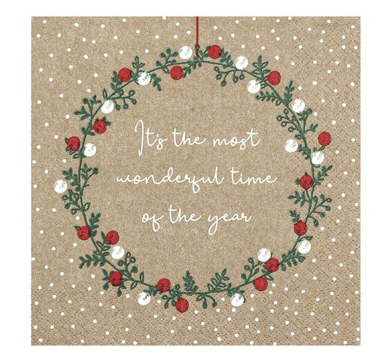 Serviette "Wonderful Time"