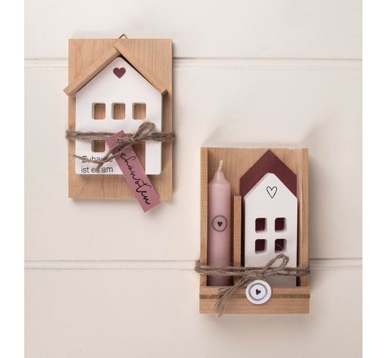 Bastelpackung Holz "Klötzchen & Platten"