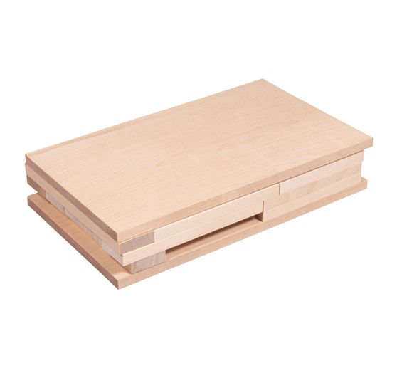 Bastelpackung Holz "Klötzchen & Platten"