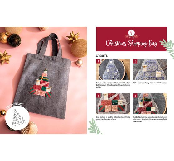 Buch "Mein Adventskalender-Buch - Stickzauber"