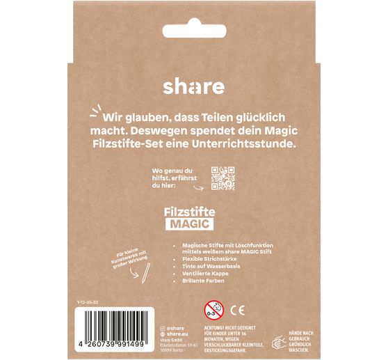 share Filzstift Magic, 10er-Set
