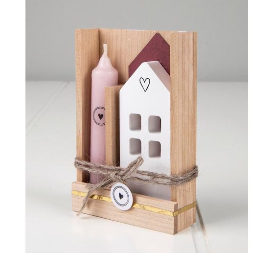 Bastelpackung Holz "Klötzchen & Platten"