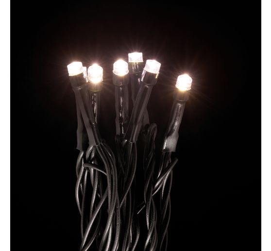 Outdoor Mini-LED-Lichterkette, 10 m, Grün, 100 LEDs