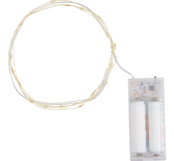 Micro-LED-Lichterkette mit Timer 6/18Std., 20 LEDs