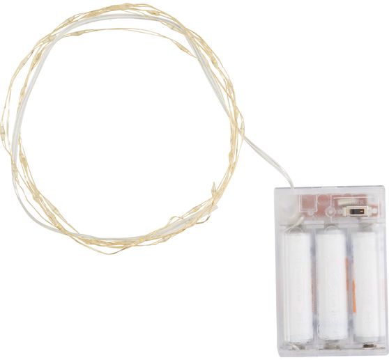 Micro-LED-Lichterkette mit Timer 6/18Std., 40 LEDs