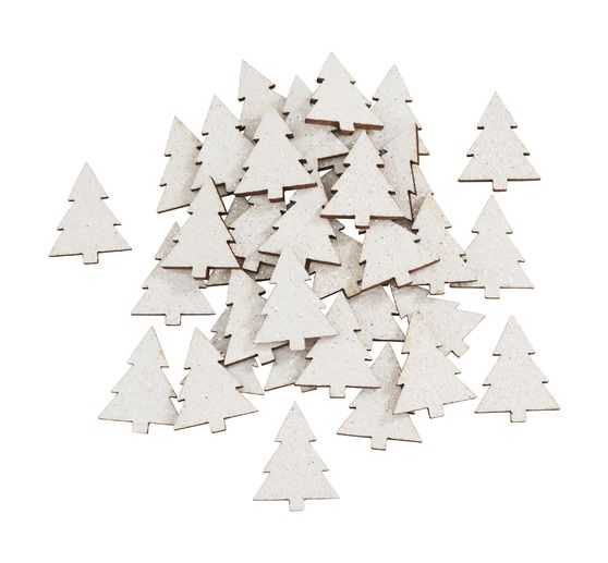 VBS Streuteile "Tanne", Gold Glitzer