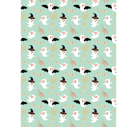 Décopatch Pocket Hot-Foil Collection "Halloween Spinnen und Fledermäuse"