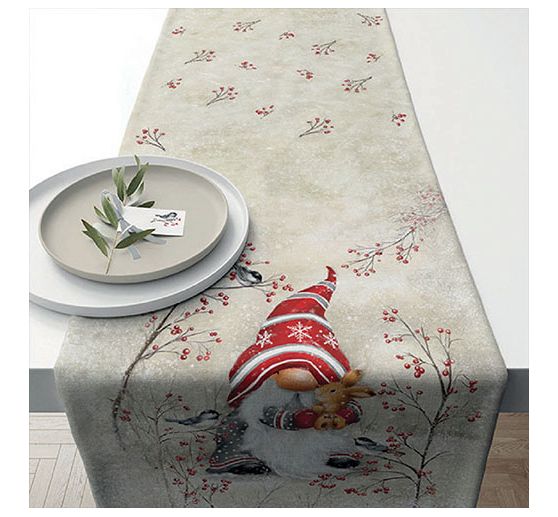 Serviette "Wichtel Umarmung"