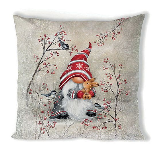 Serviette "Wichtel Umarmung"