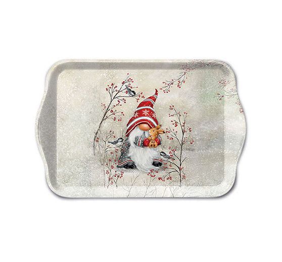 Serviette "Wichtel Umarmung"