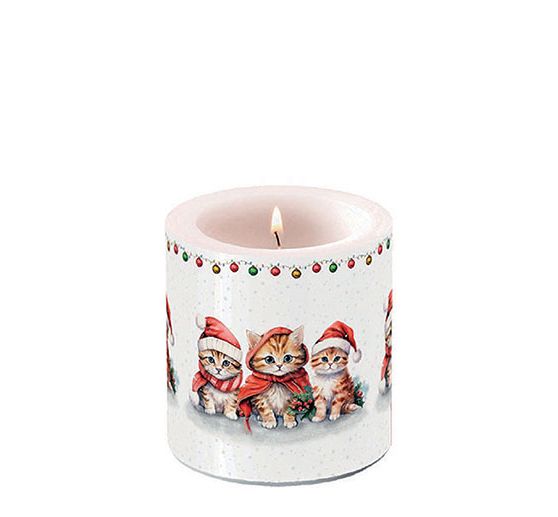 Napkin "Funny Christmas kittens"