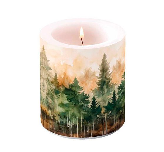 Serviette "Tannenwald Watercolor"
