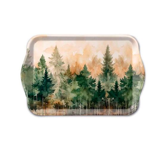 Serviette "Tannenwald Watercolor"