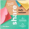 share Haftnotizblock, 4 x 100 Blatt