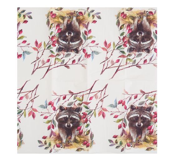 Papiertaschentücher "Waschbär"