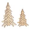 VBS Holz-Steckmotiv "Tannen", 2er-Set