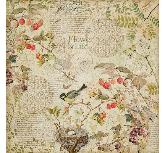 Maxi Scrapbook-Block "Forest"