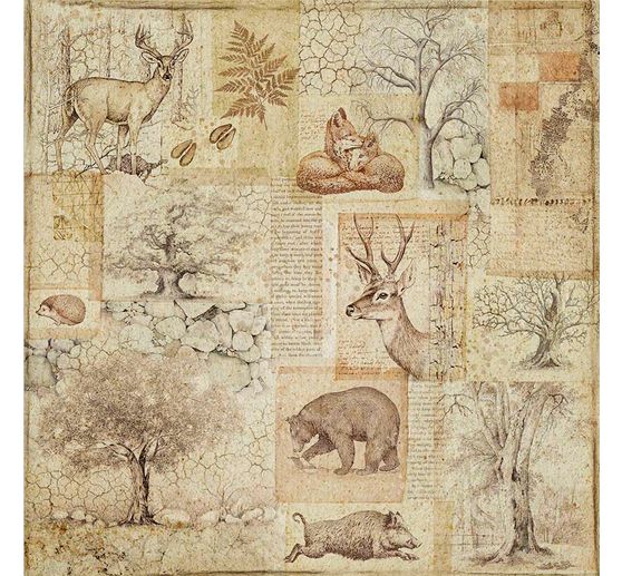 Maxi Scrapbook-Block "Forest"