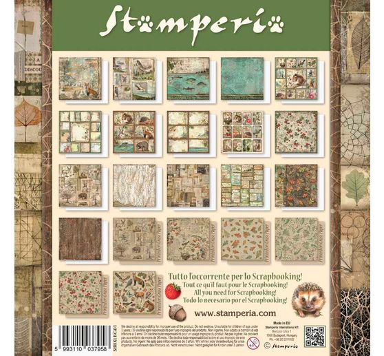 Maxi Scrapbook-Block "Forest"