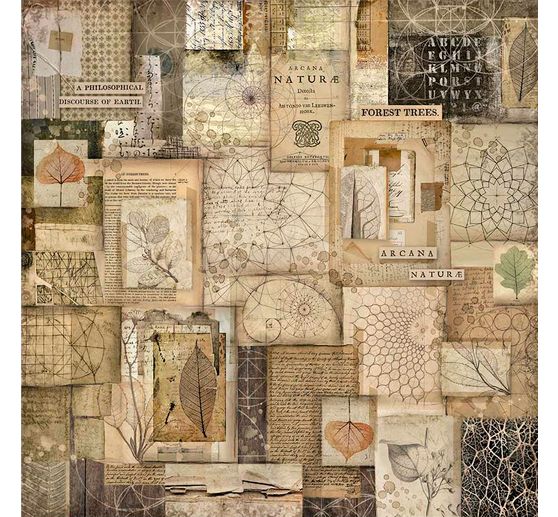 Maxi Scrapbook-Block "Forest"