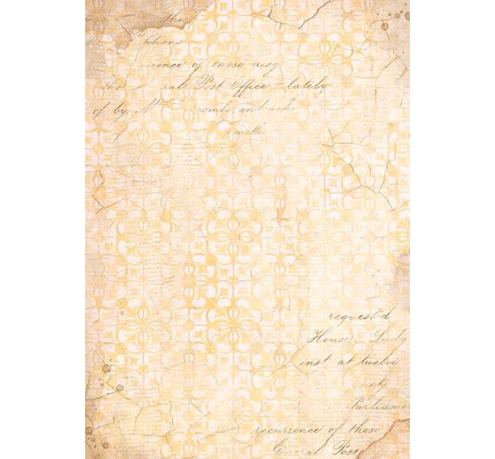 Motiv-Strohseide Backgrounds "Golden Harmony"