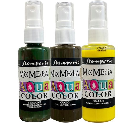 Stamperia Aquacolor "Golden Harmony"