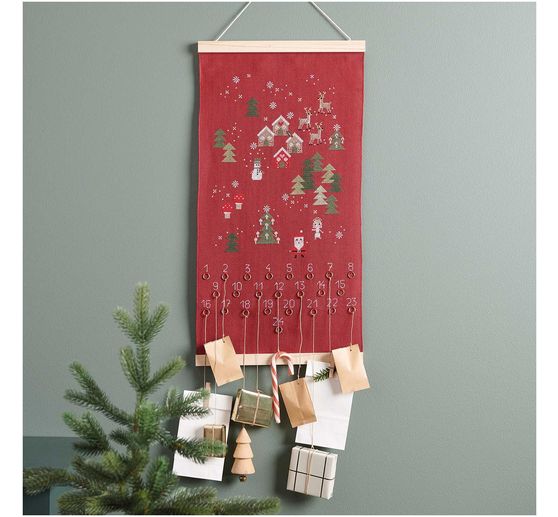 Rico Design Stickpackung "Adventskalender"