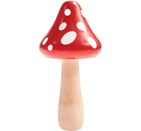 Holz-Fliegenpilz "Woody"